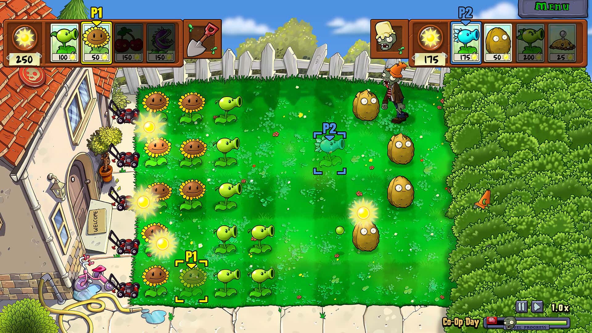 植物大战僵尸 重植版 Plants vs Zombies Replanted插画